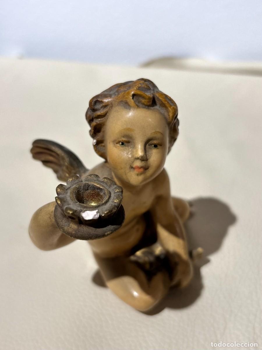 Arte: FIGURAS DE ANGELITOS, 2 PIEZAS - Foto 7
