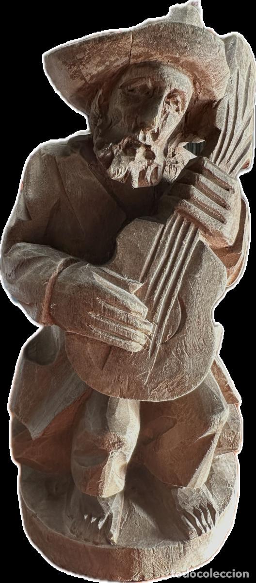 Arte: ESCULTURA EN BLOQUE DE MADERA - Foto 1