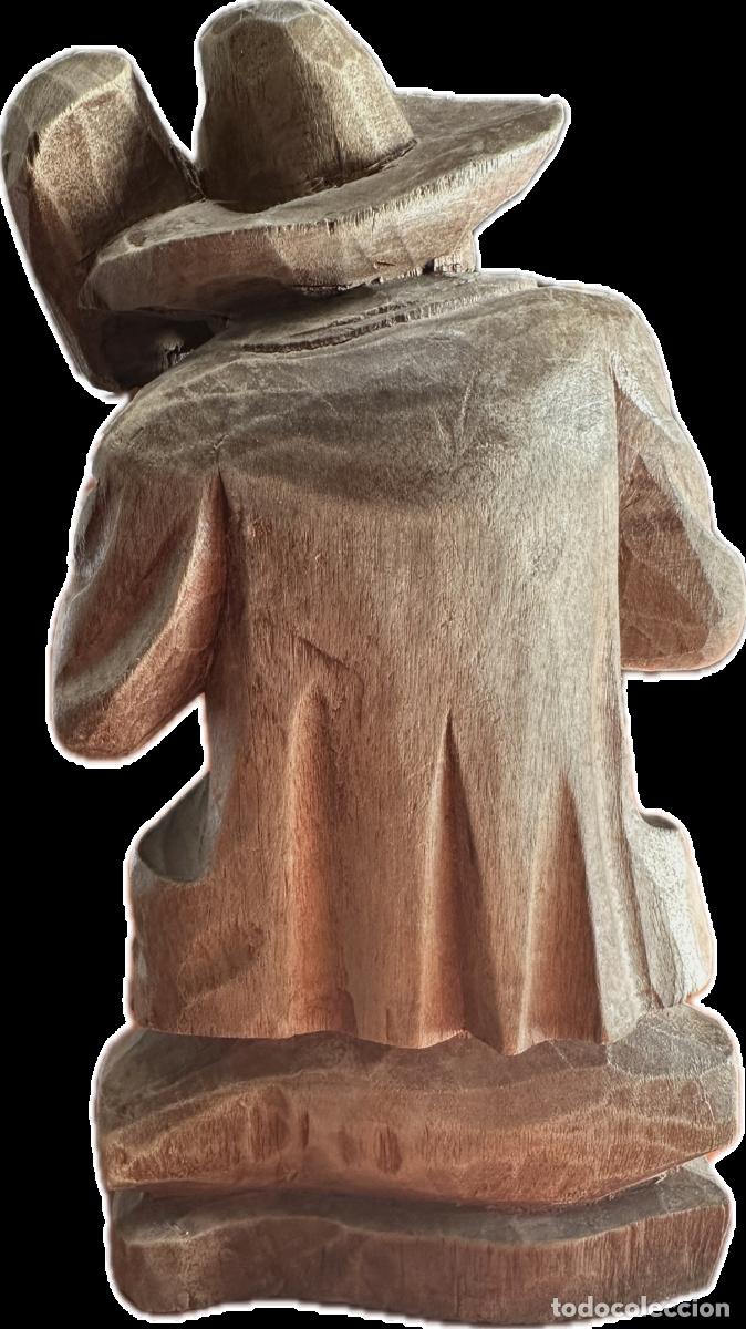 Arte: ESCULTURA EN BLOQUE DE MADERA - Foto 2