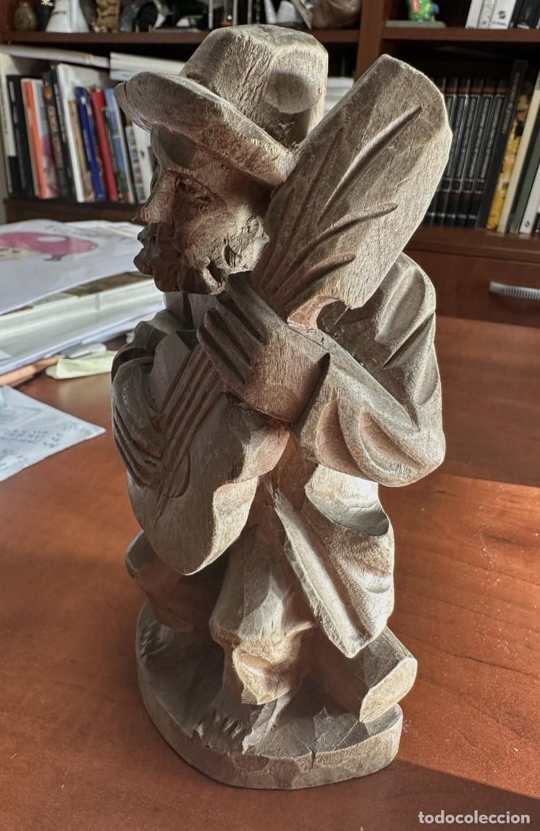 Arte: ESCULTURA EN BLOQUE DE MADERA - Foto 4