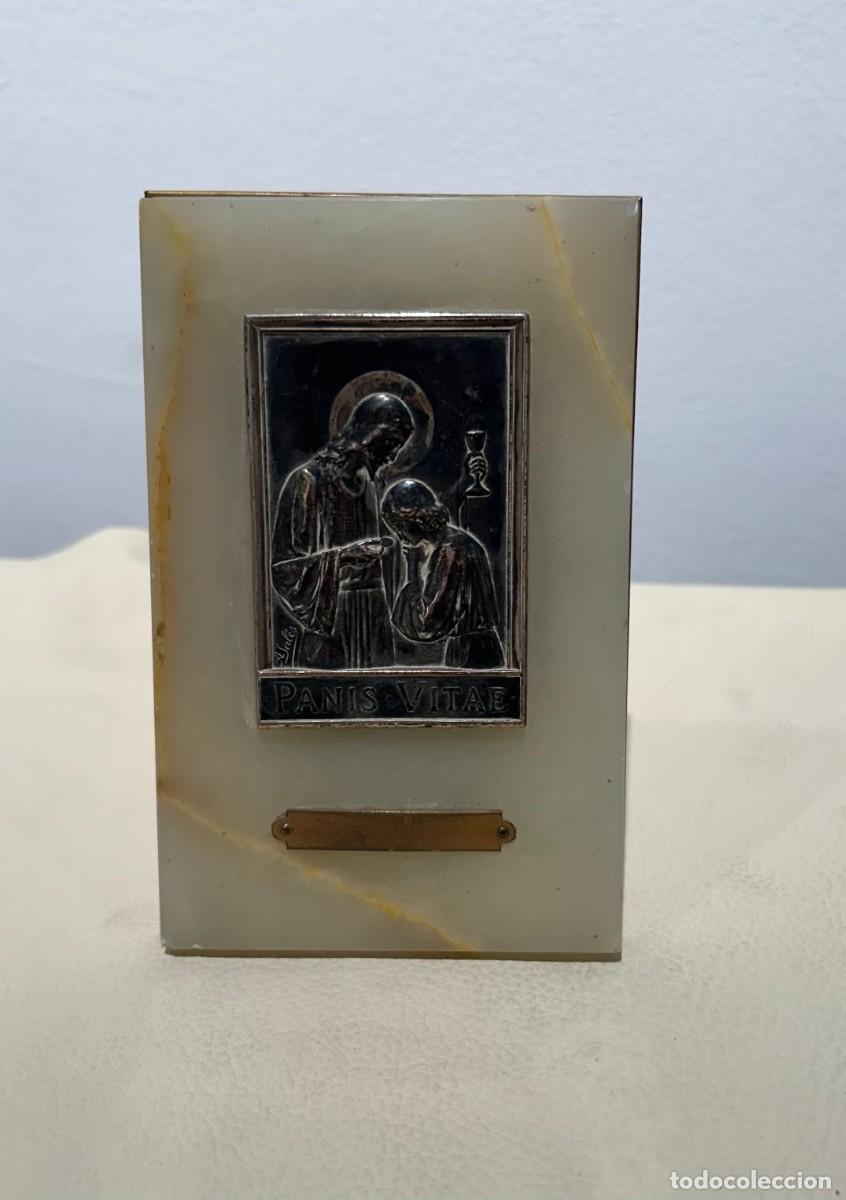 Arte: PLACA DE VIRGEN DE PLATA - Foto 1