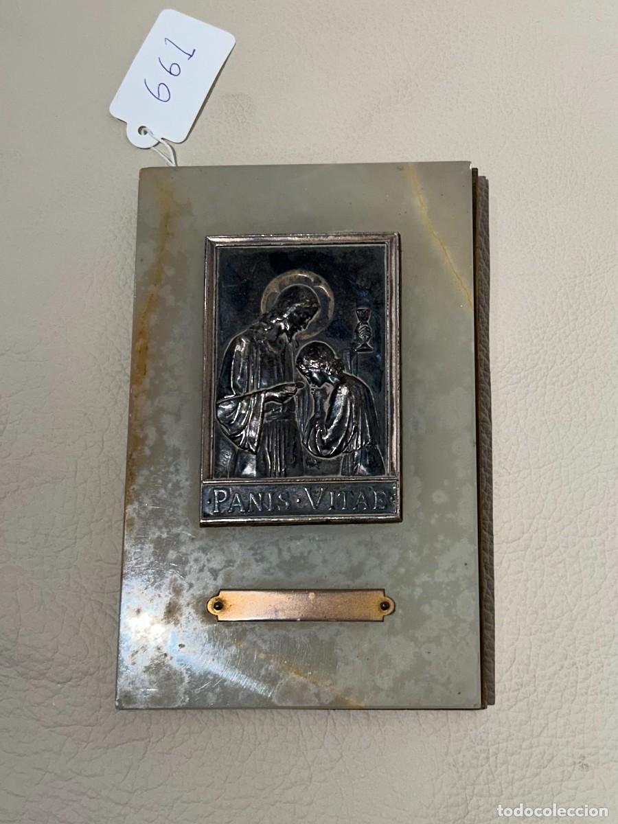 Arte: PLACA DE VIRGEN DE PLATA - Foto 2