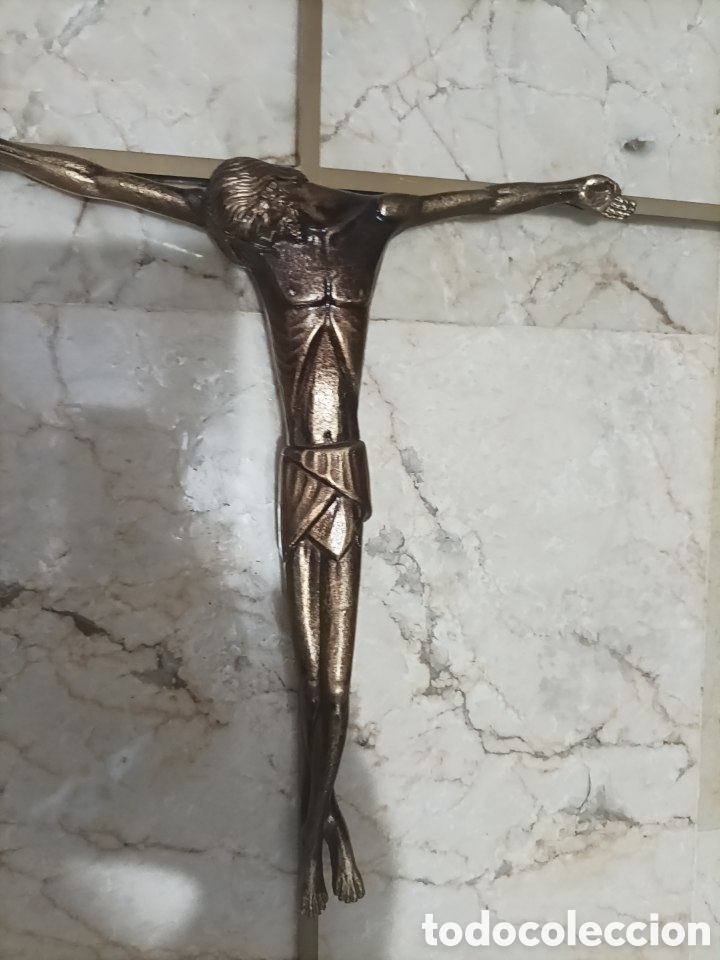 Arte: Crucifijo antiguo - Foto 2