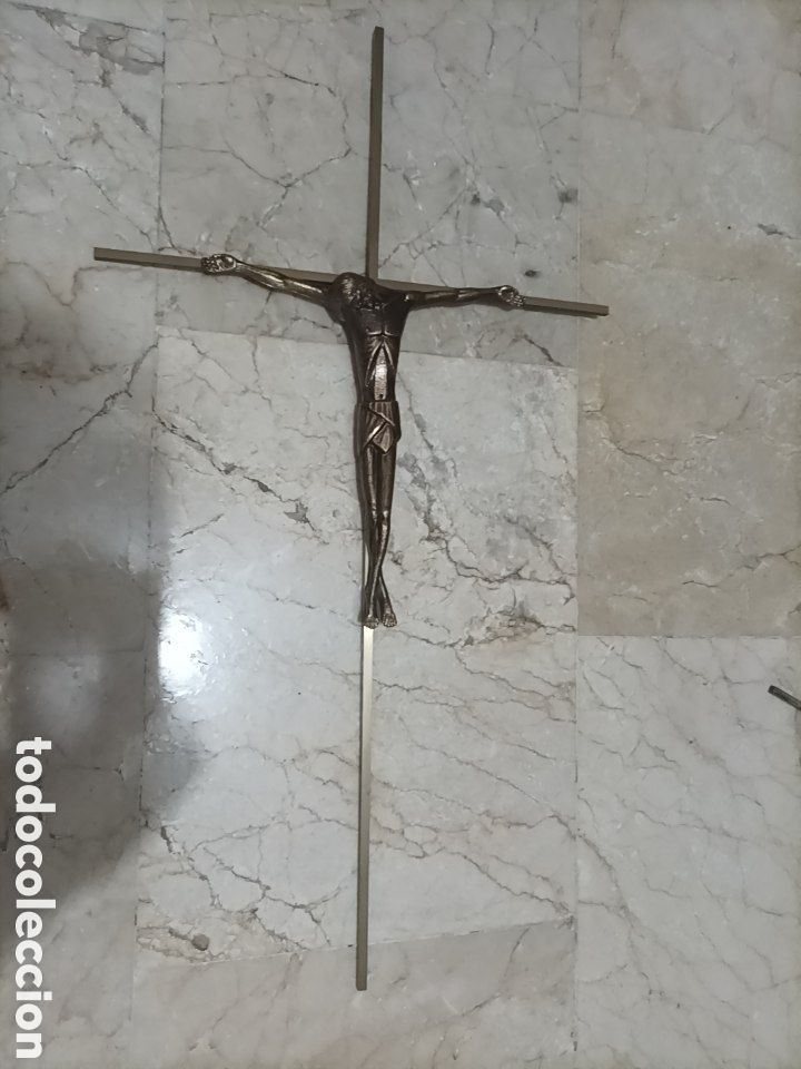 Arte: Crucifijo antiguo - Foto 1