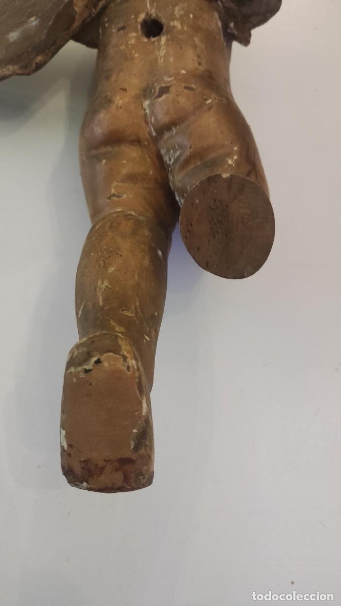 Arte: TALLA MADERA ANGEL PUTIN QUERUB&Iacute;N - Foto 9