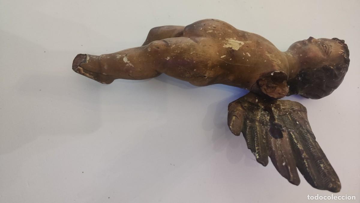Arte: TALLA MADERA ANGEL PUTIN QUERUB&Iacute;N - Foto 11