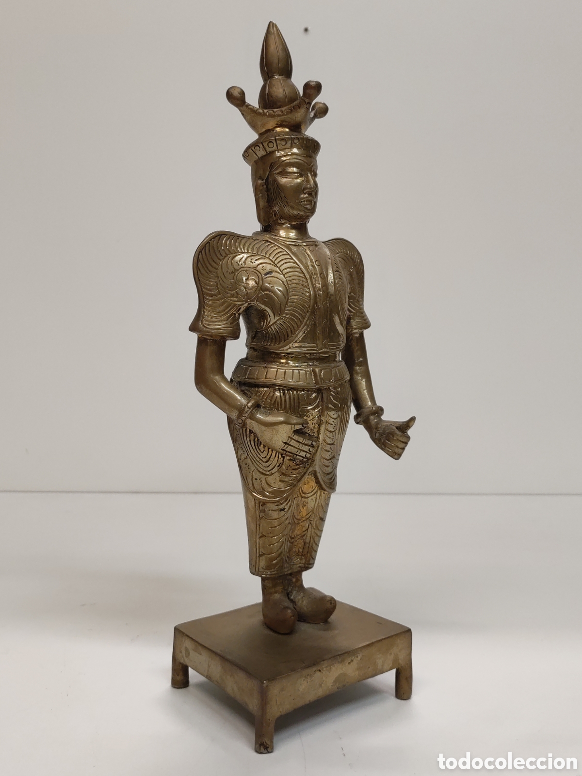 Arte: Figura bronce budista - Foto 2