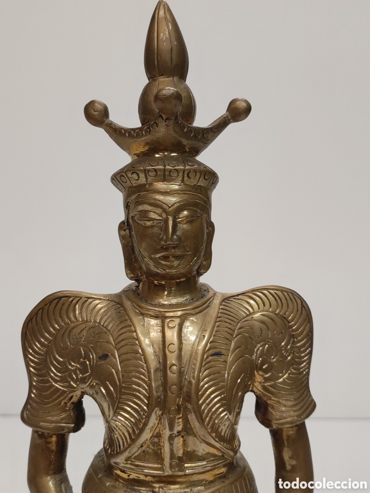 Arte: Figura bronce budista - Foto 4
