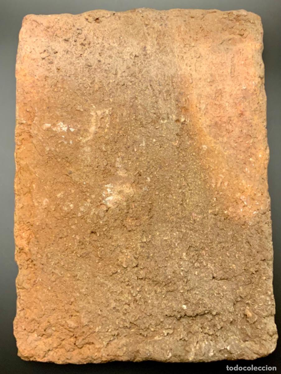 Arte: SAN NICOL&Aacute;S DE BARI PLACA DEVOCIONAL BARRO (s.XIX) - Foto 7