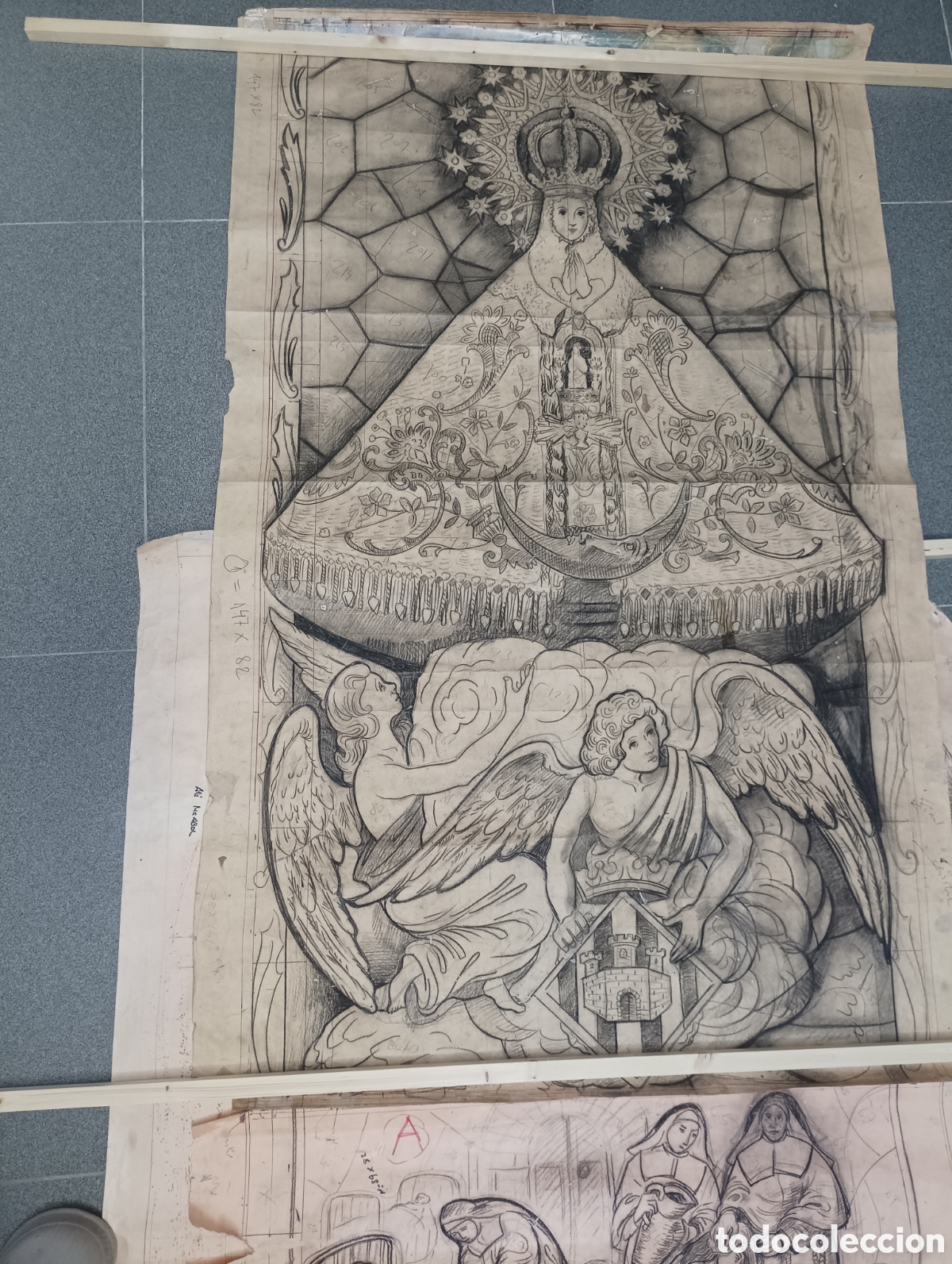 Arte: Dibujos antiguos vidrieras - Foto 3