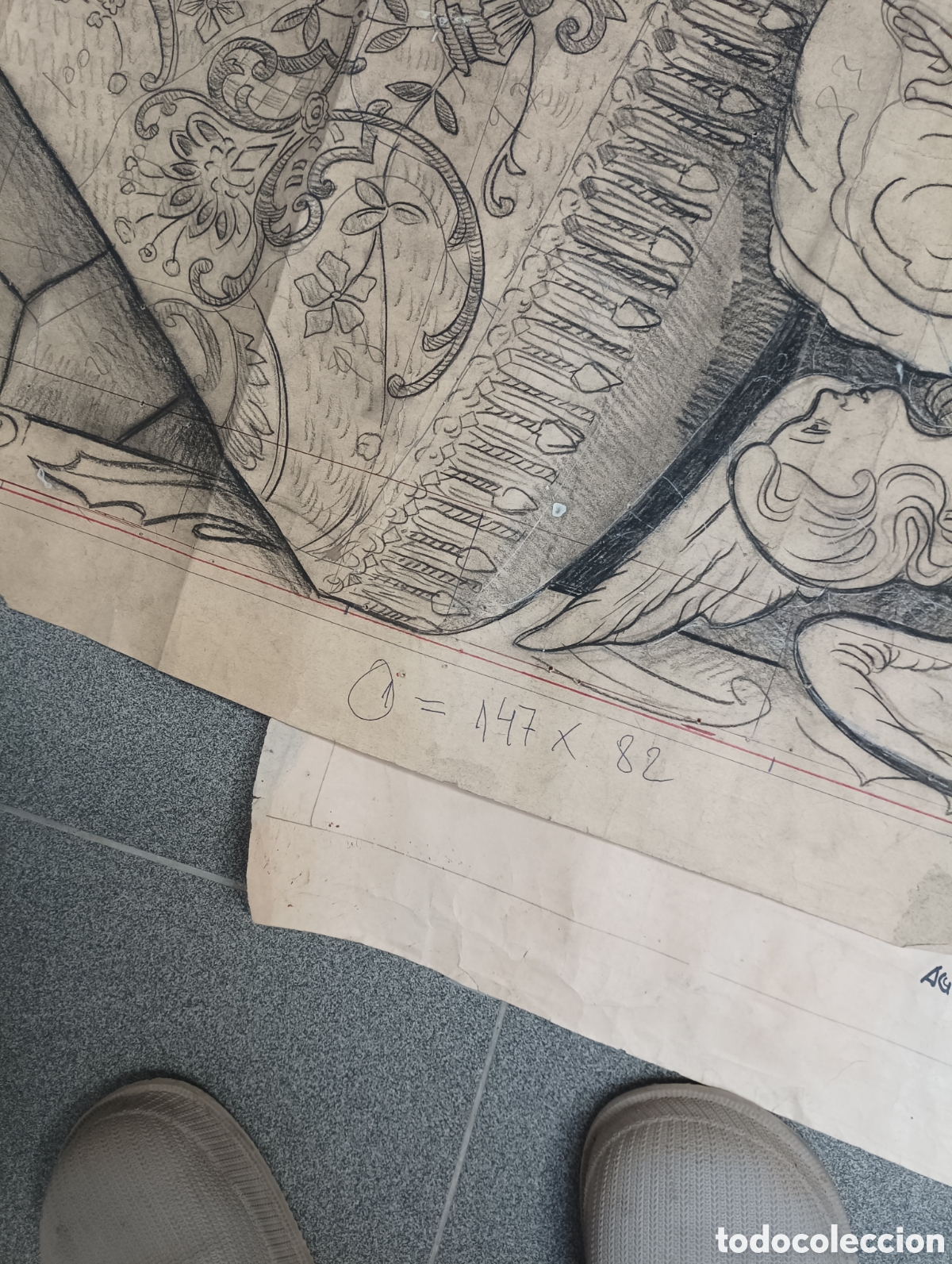 Arte: Dibujos antiguos vidrieras - Foto 5