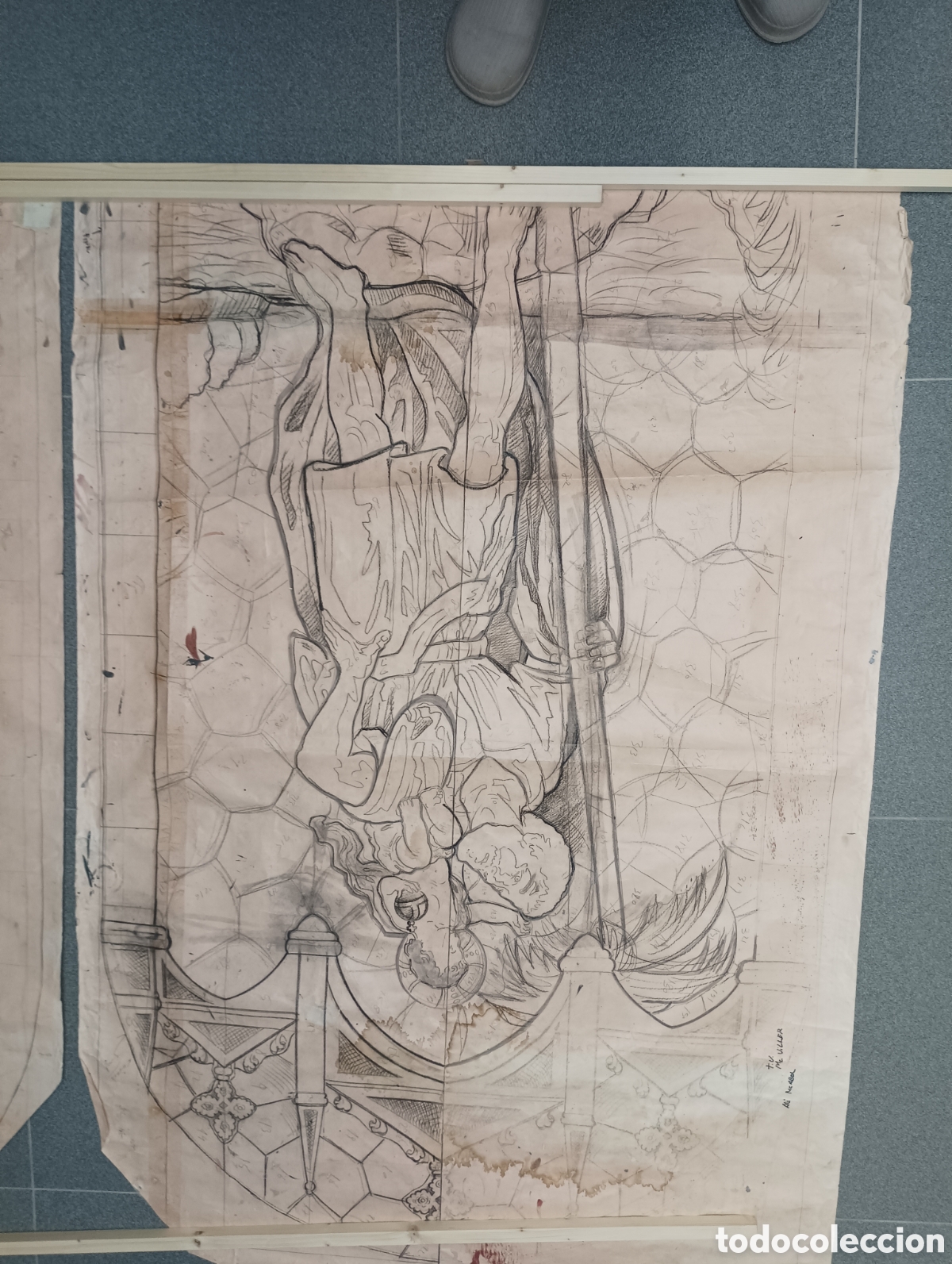 Arte: Dibujos antiguos vidrieras - Foto 8