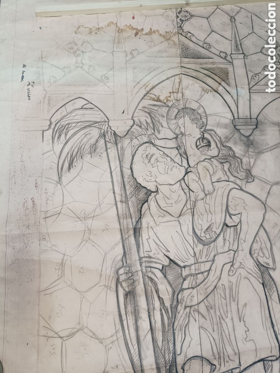 Arte: Dibujos antiguos vidrieras - Foto 14