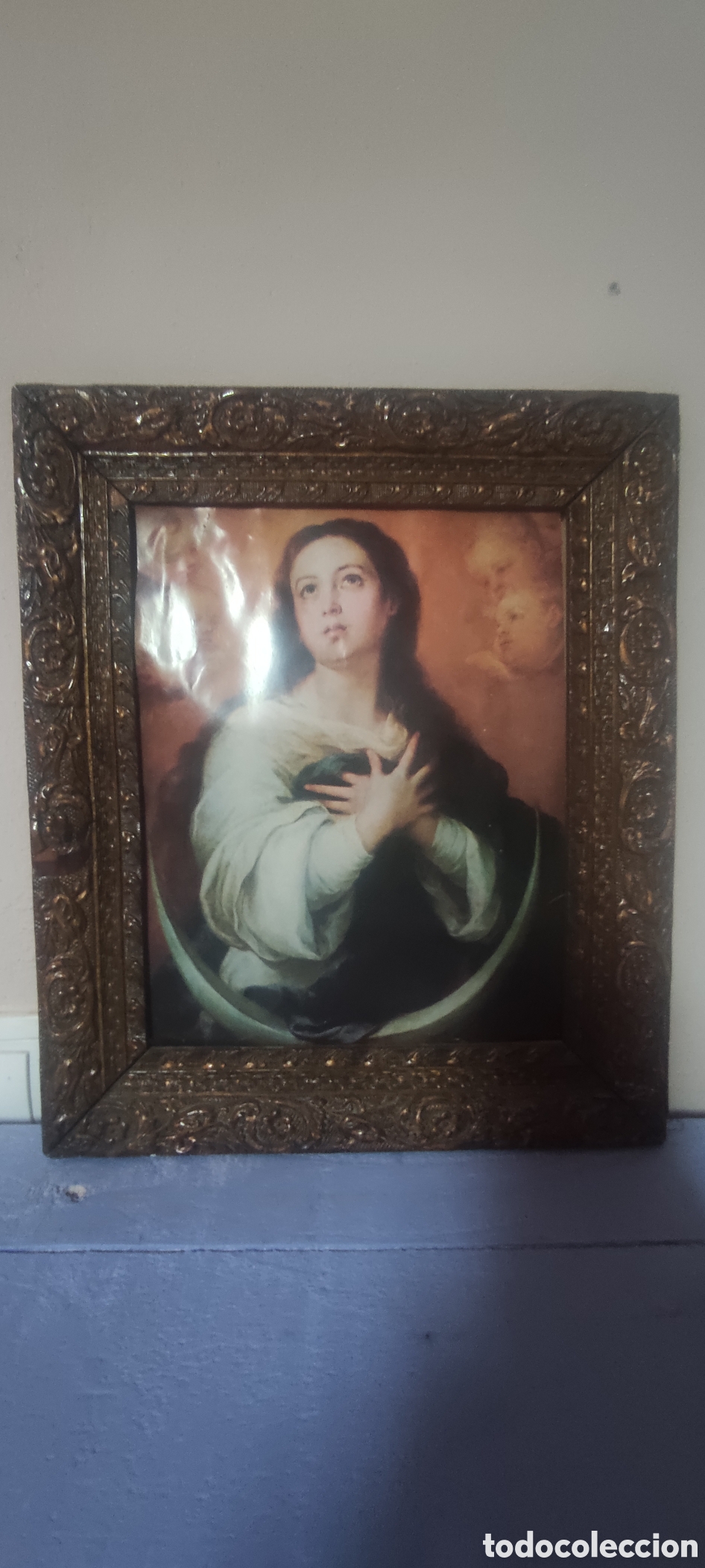 Arte: Cuadro, LITOGRAFIA DE LA INMACULADA - Foto 2