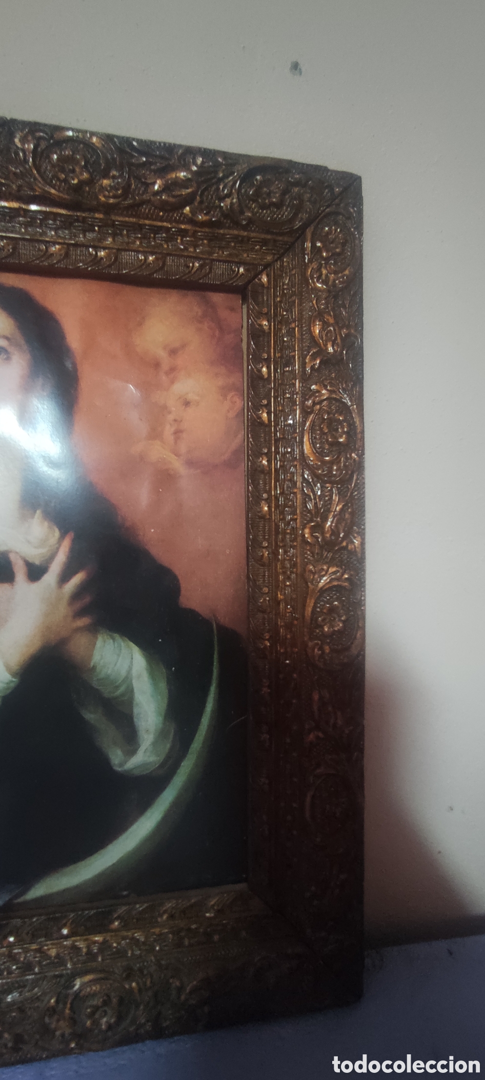 Arte: Cuadro, LITOGRAFIA DE LA INMACULADA - Foto 4