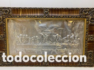Arte: CUADRO ULTIMA CENA ANTIGUO - Foto 1