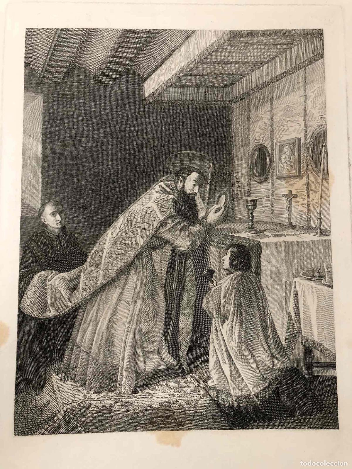 Arte: GRABADO RELIGIOSO. S. XIX - Foto 2