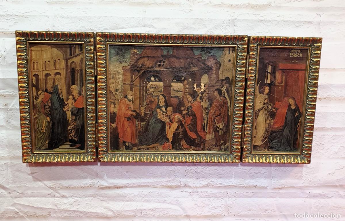 Arte: -Tr&iacute;ptico religioso - Foto 1