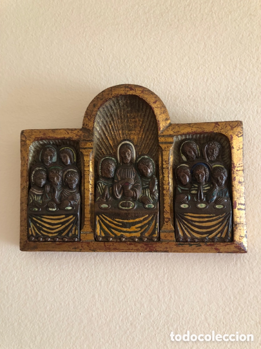 Arte: Tr&iacute;ptico &bdquo;Santa Cena&rdquo; - Foto 1