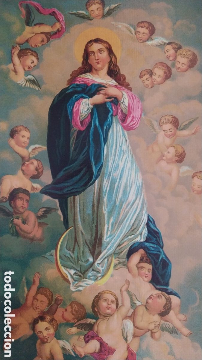 Arte: Xilograf&iacute;a de la pur&iacute;sima concepci&oacute;n - Foto 2