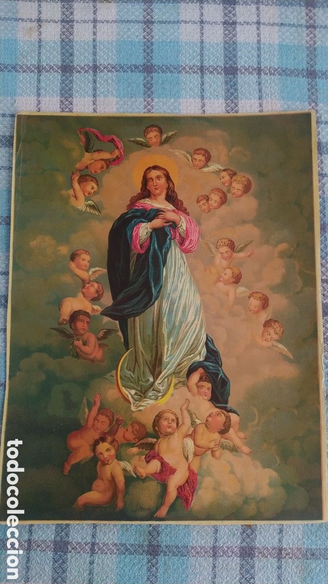 Arte: Xilograf&iacute;a de la pur&iacute;sima concepci&oacute;n - Foto 1