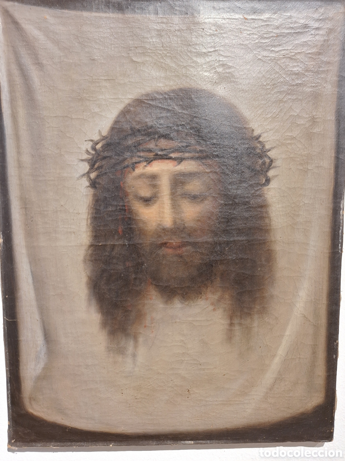 Arte: Cuadro Cristo del Pa&ntilde;o - Foto 1