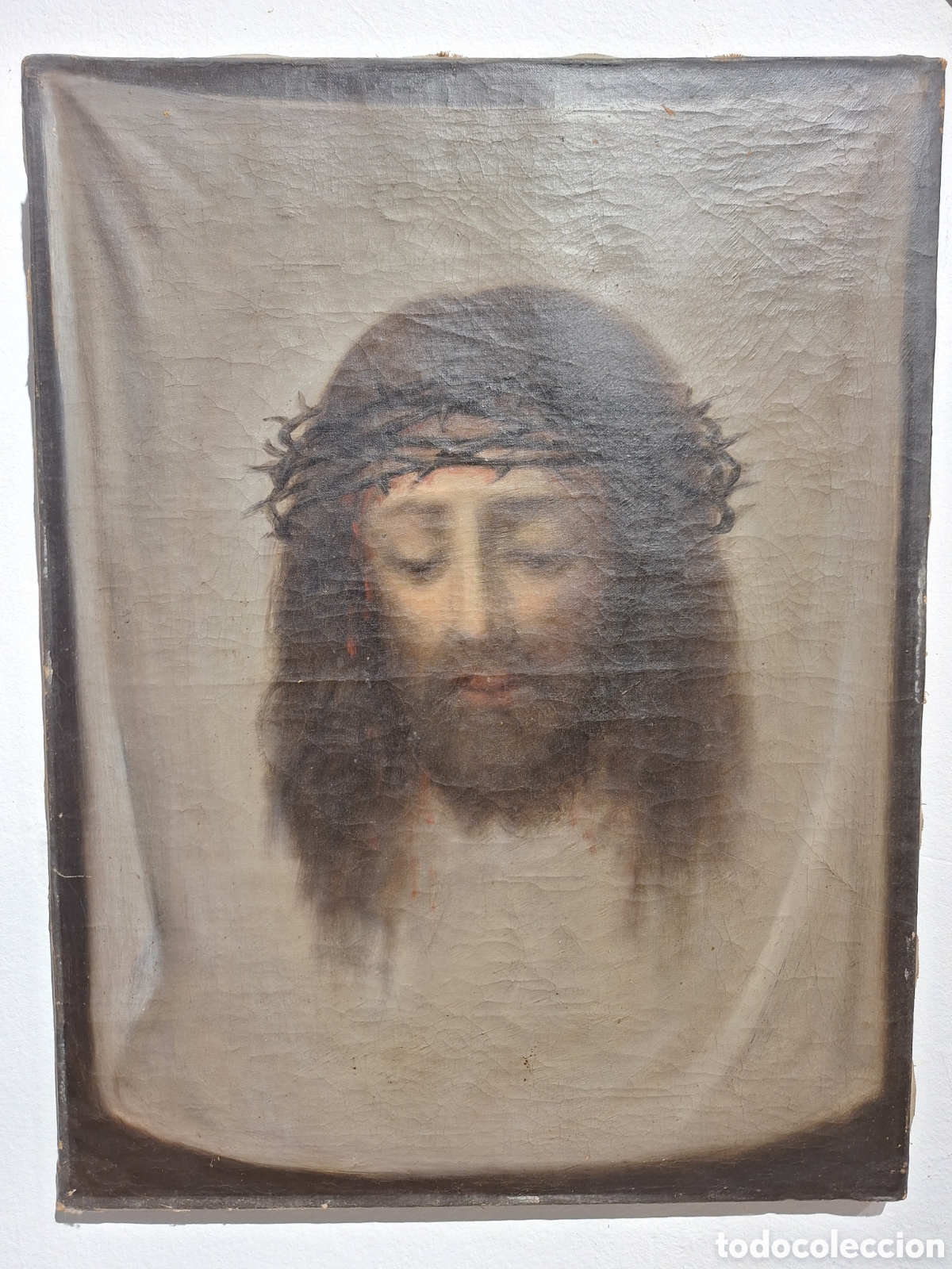 Arte: Cuadro Cristo del Pa&ntilde;o - Foto 2
