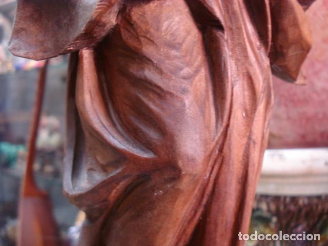 Arte: Sagrado coraz&oacute;n talla de madera - Foto 6