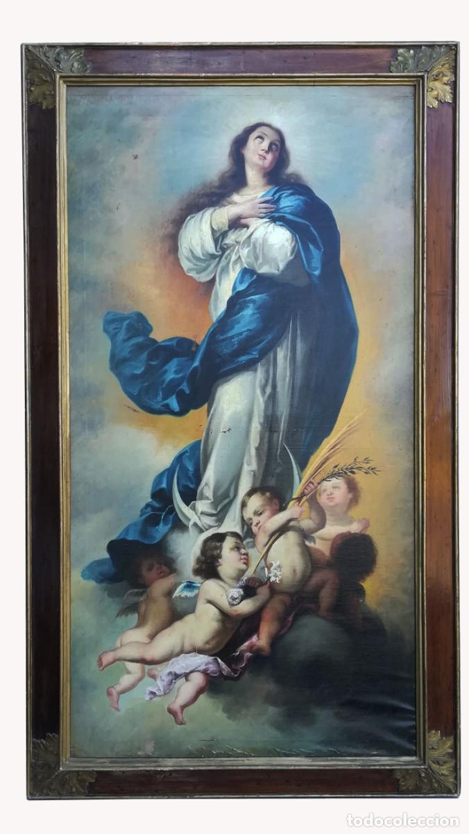 Arte: OLEO LIENZO LA INMACULADA CONCEPCI&Oacute;N DE ARANJUEZ - Foto 1