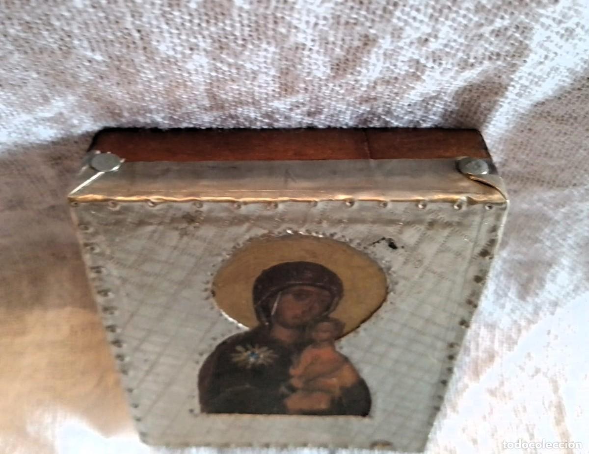 Arte: Icono repujado Virgen de Tickvin - Foto 4