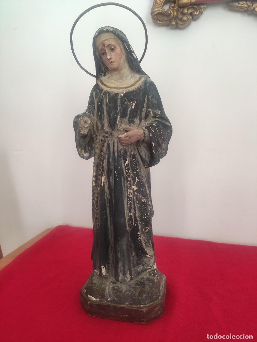 Arte: Santa Rita figura estuco - Foto 1