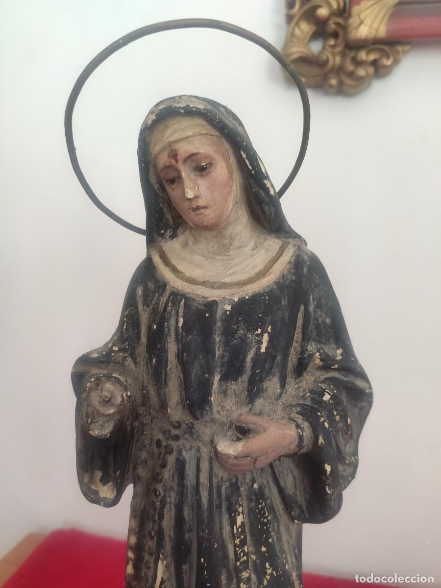 Arte: Santa Rita figura estuco - Foto 2