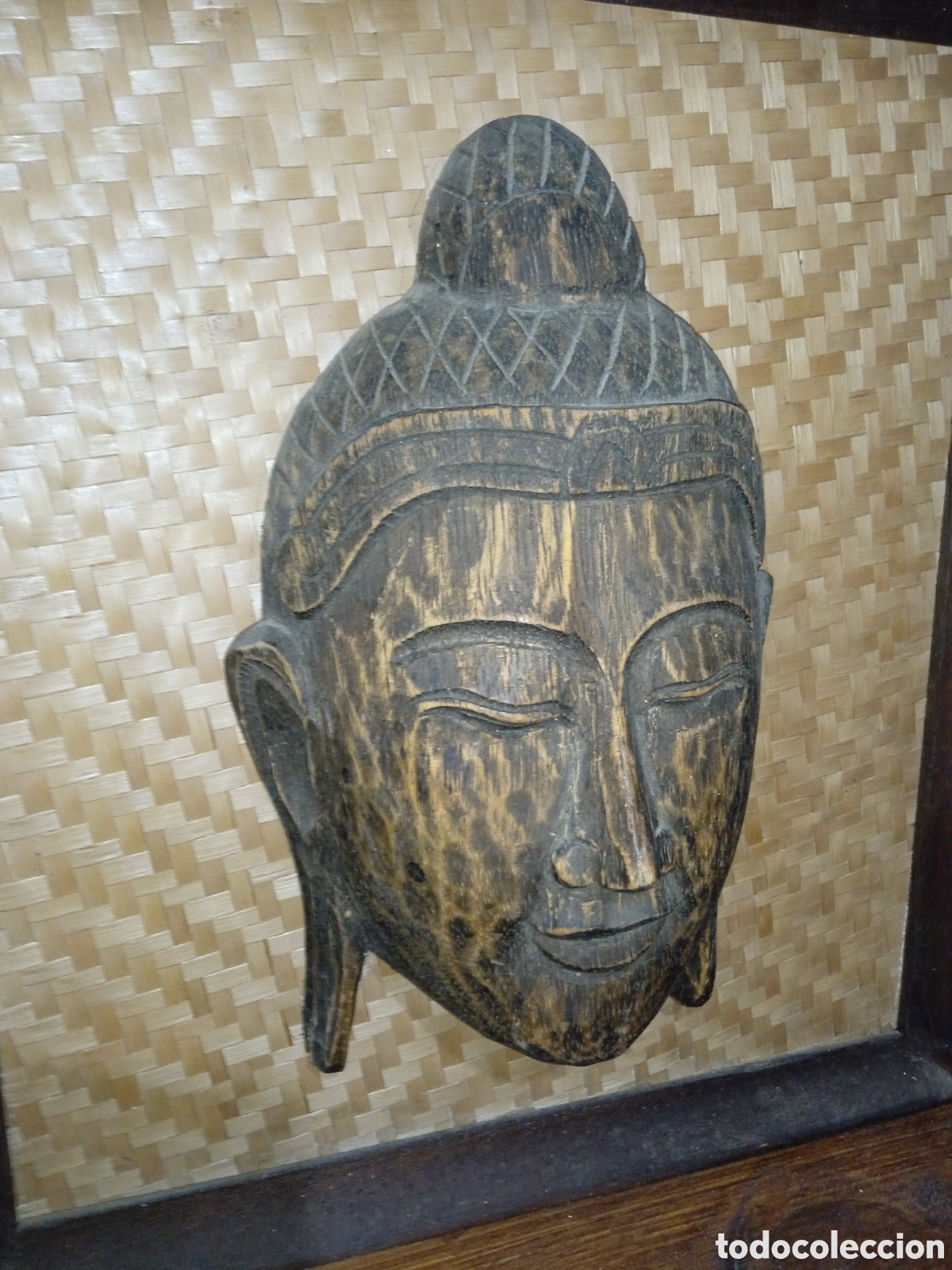 Arte: Cuadro &eacute;tnico Buda.... - Foto 2