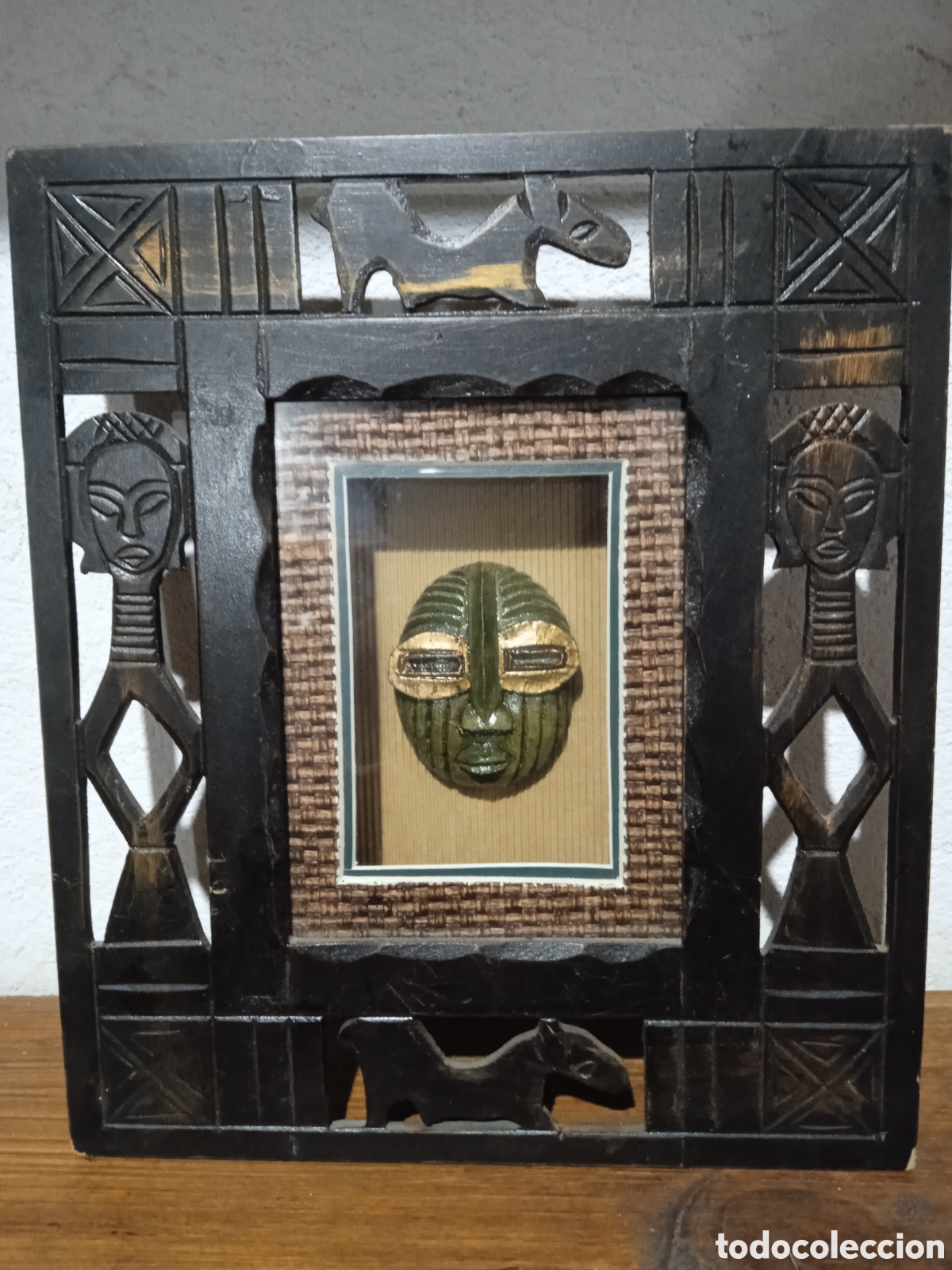 Arte: Cuadro &eacute;tnico africano - Foto 1