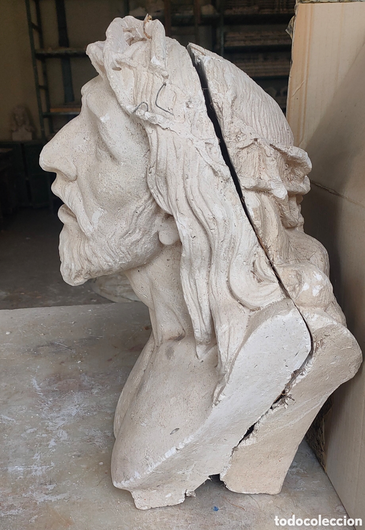 Arte: Busto del Cristo de Limpias - Foto 3