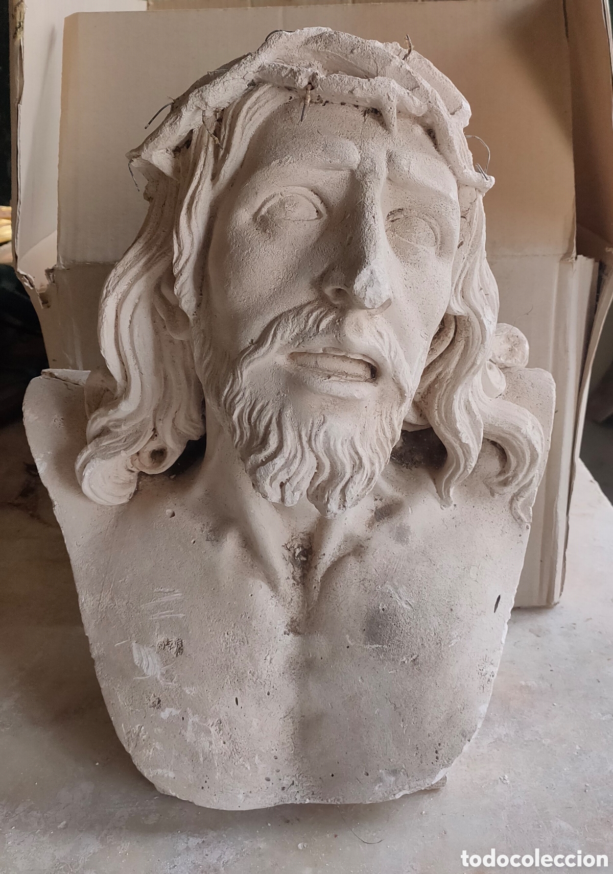 Arte: Busto del Cristo de Limpias - Foto 1