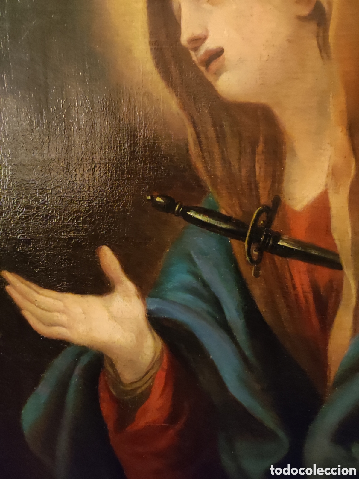 Arte: Dolorosa E.Italiana s. XVII - Foto 4