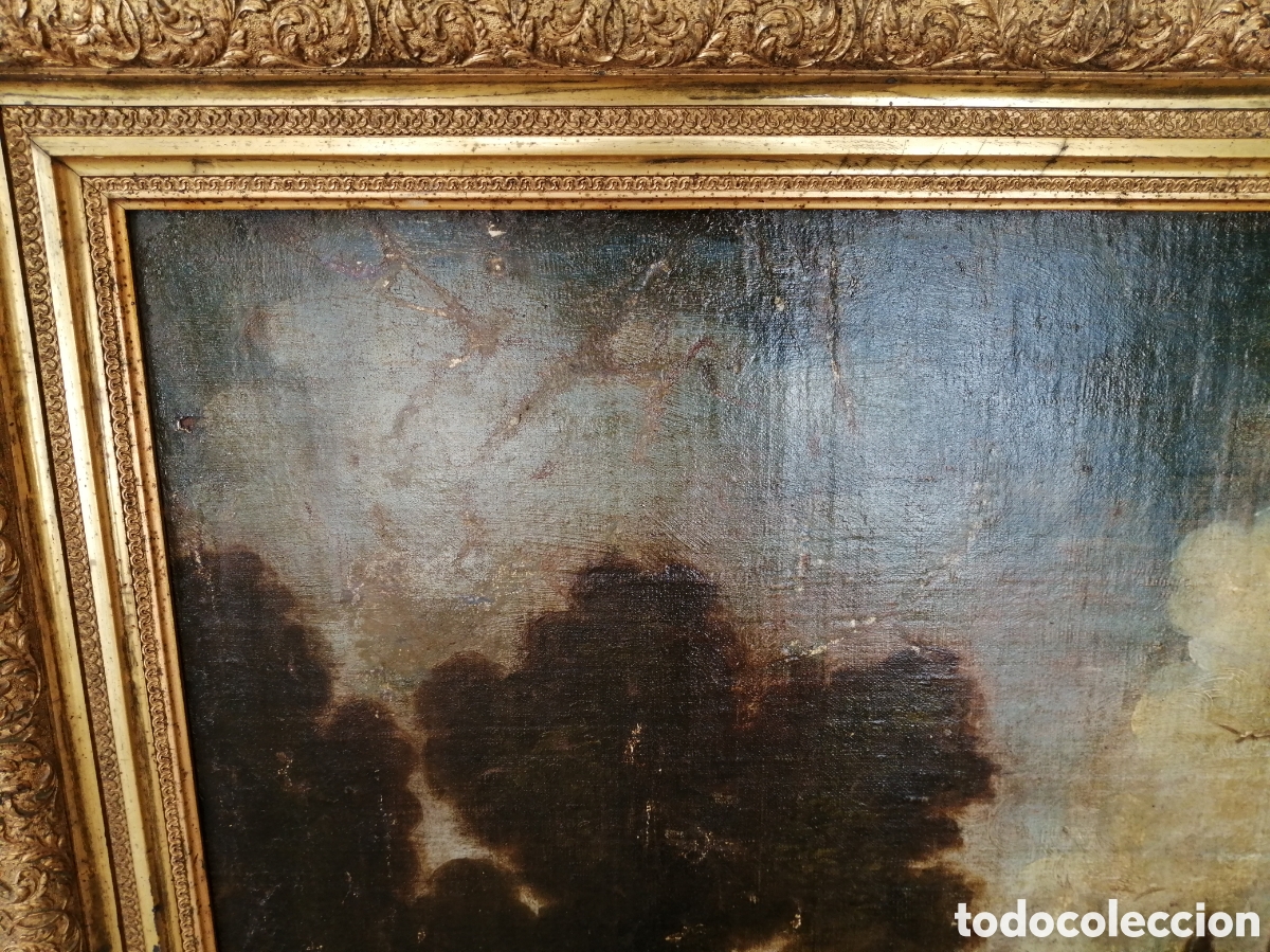 Arte: &Oacute;leo sobre lienzo S XVII - Foto 6
