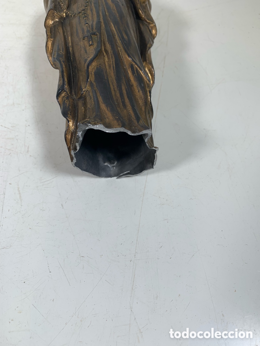 Arte: 01_ Figura de bronce Virgen - Foto 4