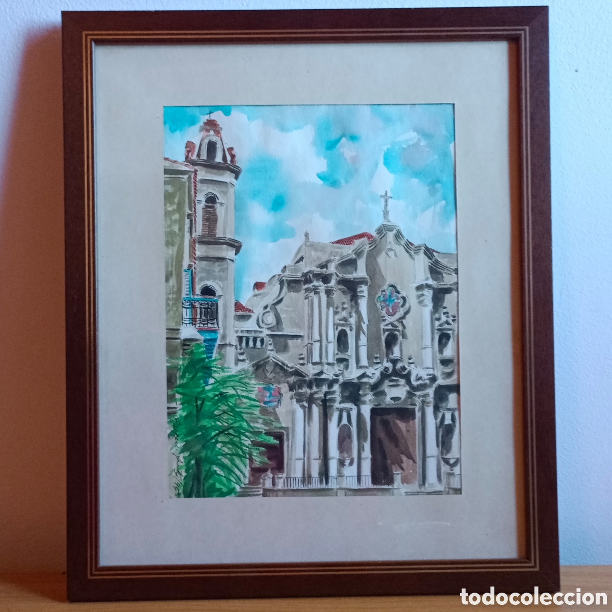 Arte: Acuarela de catedral - Foto 1