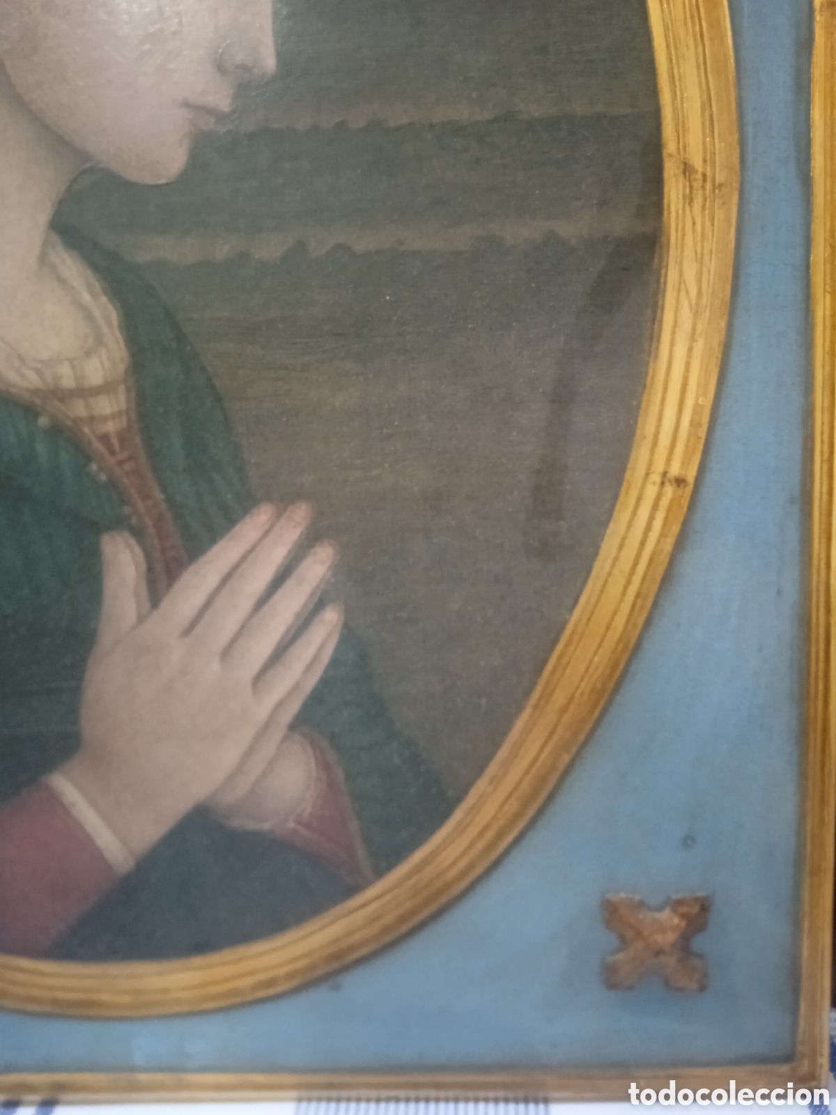 Arte: Espectacular cuadro Virgen de Lippi - Foto 5