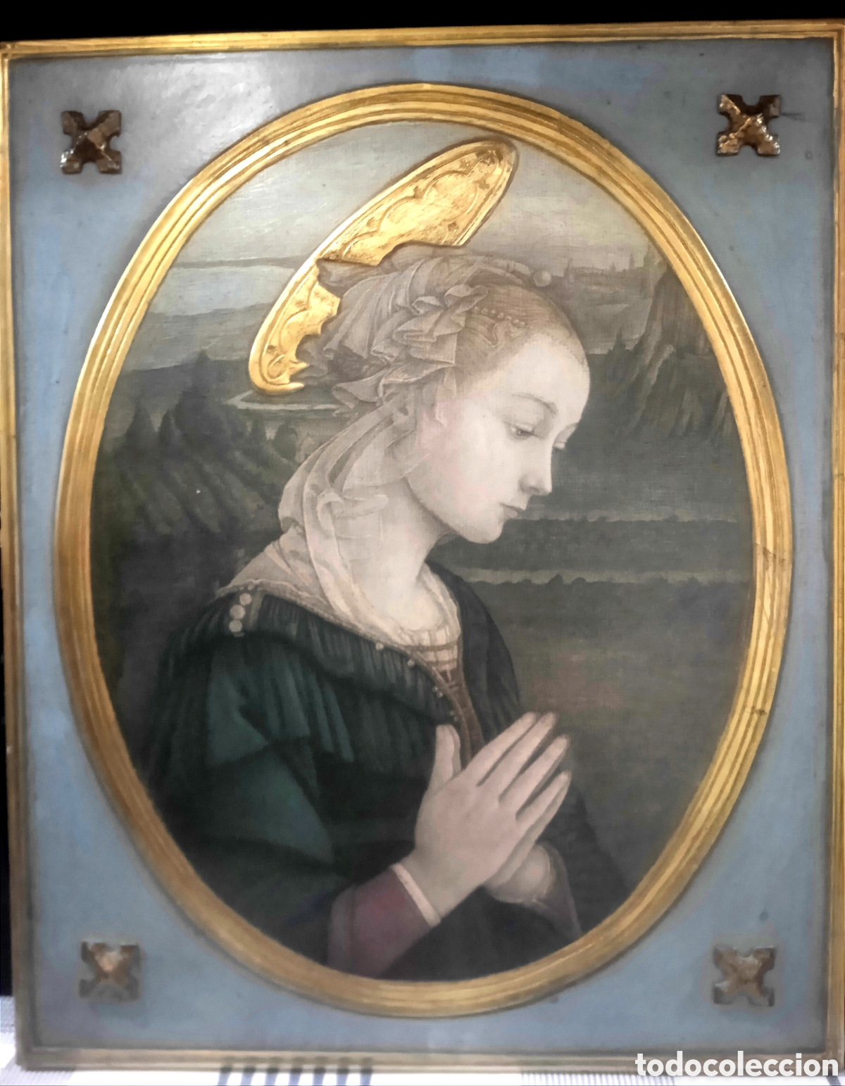 Arte: Espectacular cuadro Virgen de Lippi - Foto 1