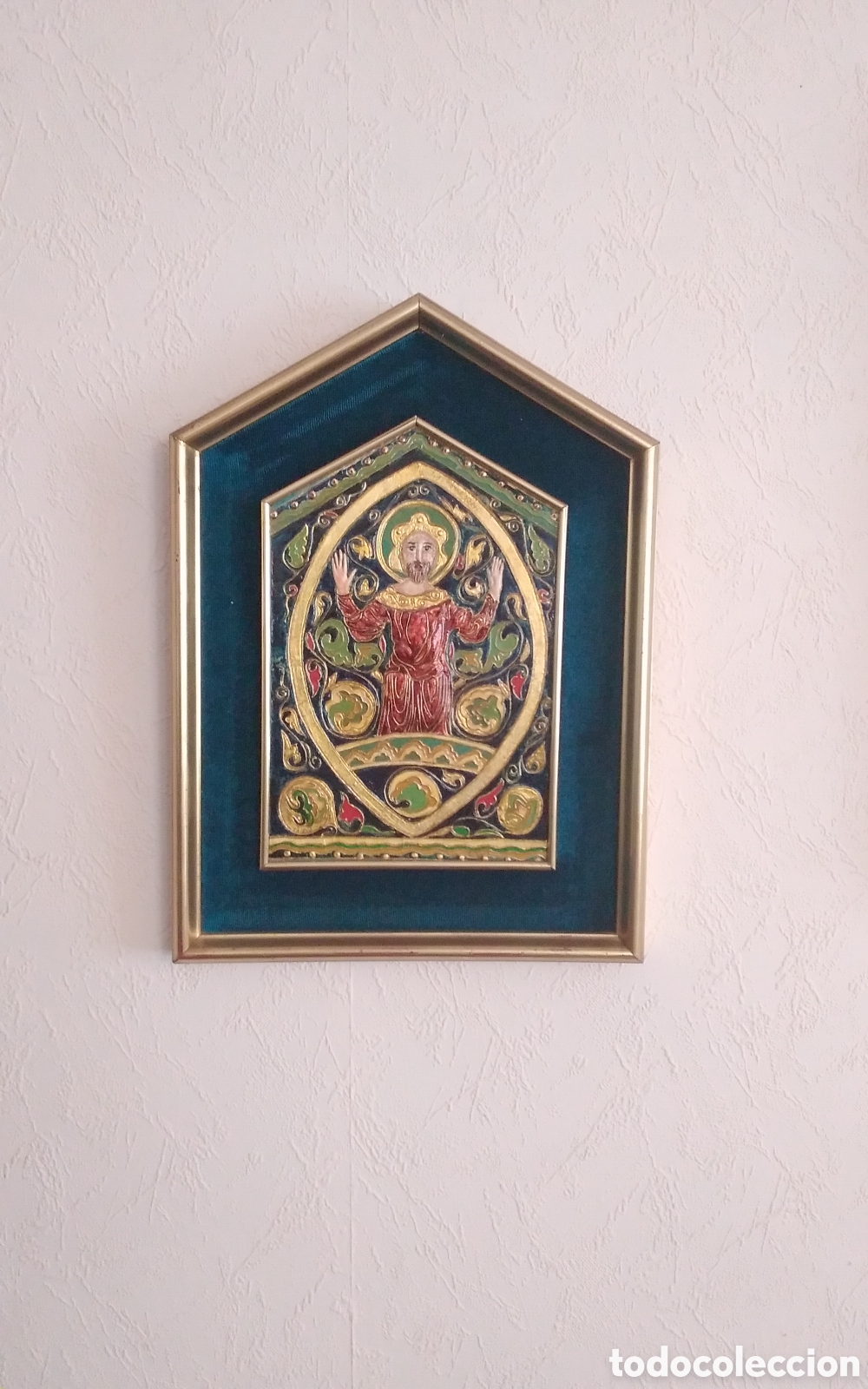 Arte: Cuadro religioso en esmalte - Foto 5