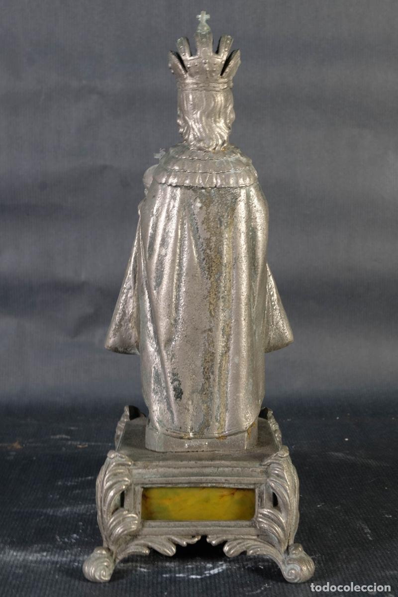 Arte: Ni&ntilde;o Jes&uacute;s de Praga en calamina - Foto 9