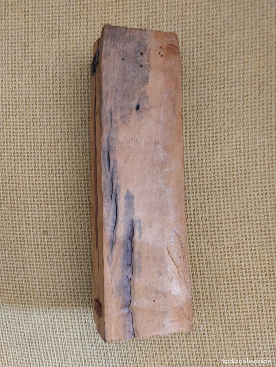 Arte: Tr&iacute;ptico madera antiguo - Foto 4