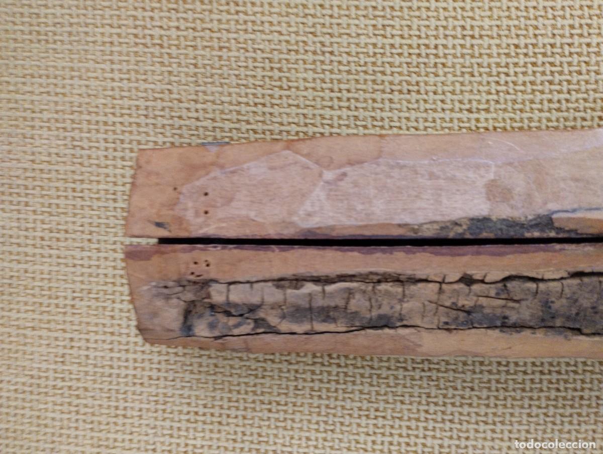 Arte: Tr&iacute;ptico madera antiguo - Foto 8