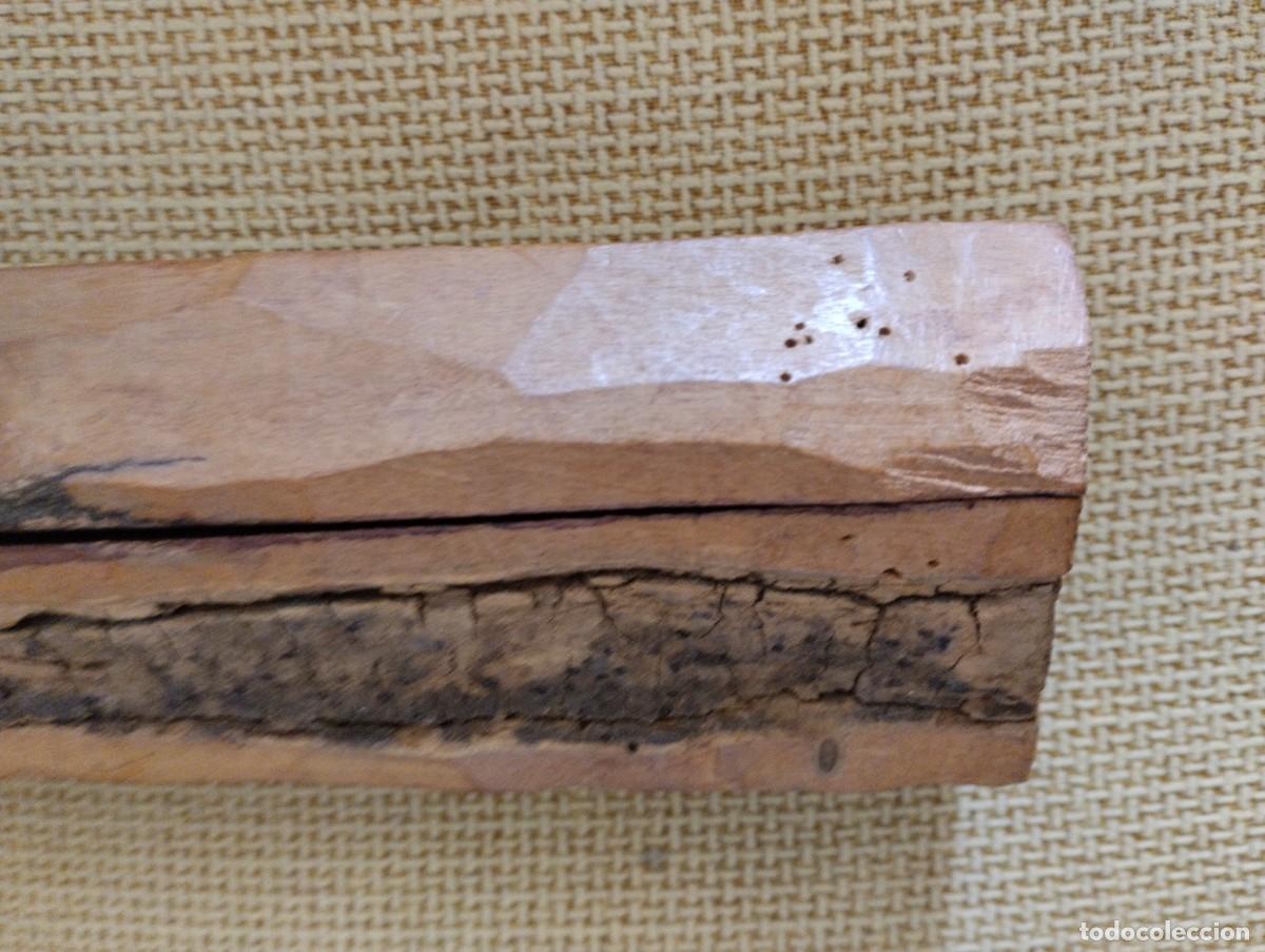 Arte: Tr&iacute;ptico madera antiguo - Foto 9