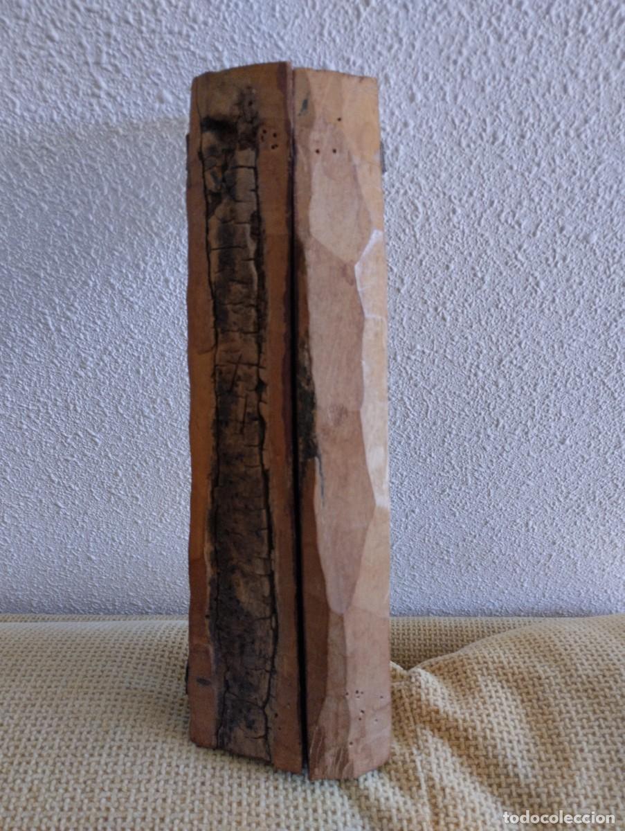 Arte: Tr&iacute;ptico madera antiguo - Foto 13