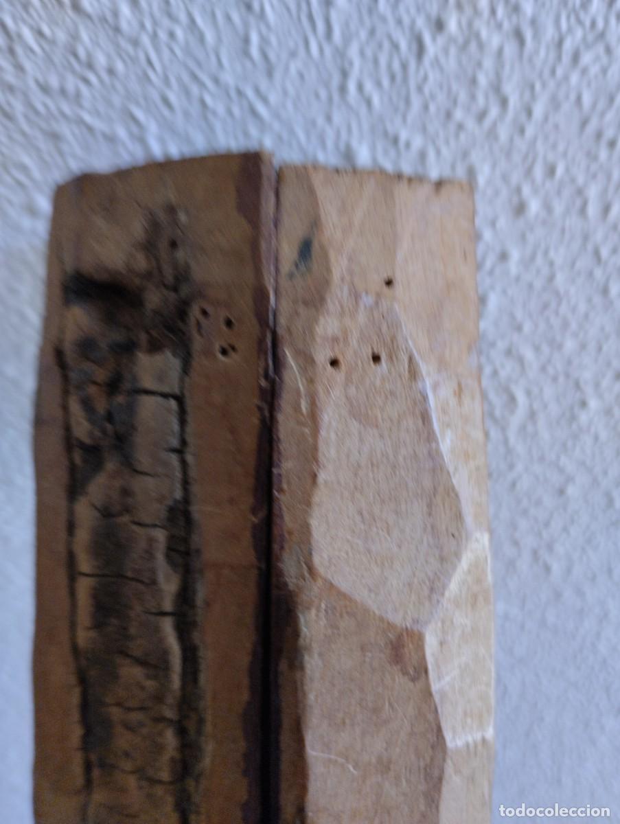 Arte: Tr&iacute;ptico madera antiguo - Foto 15