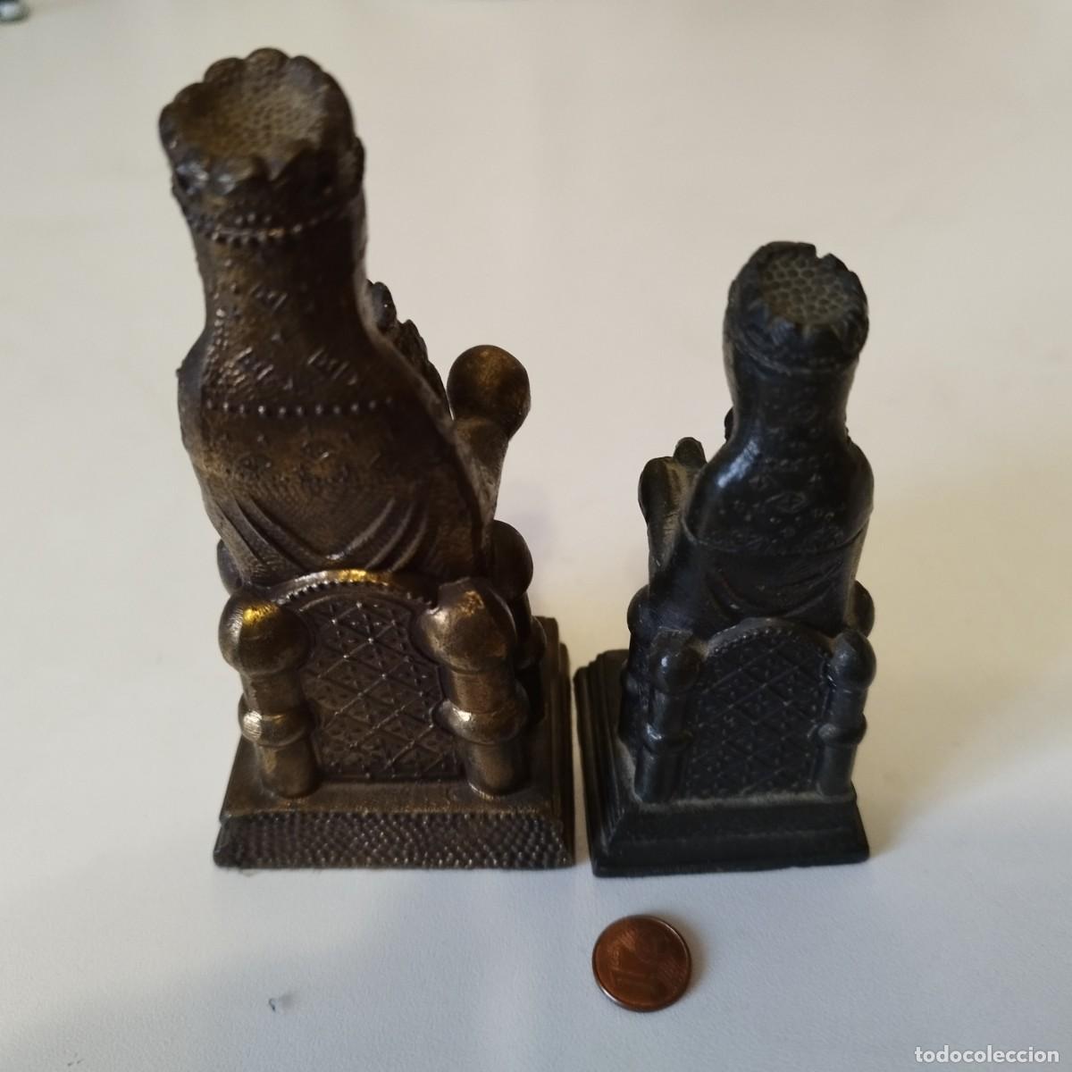 Arte: 2 V&iacute;rgenes de metal de La Moreneta - Foto 3